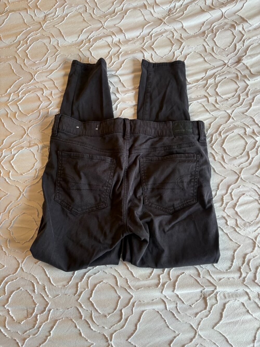 American Eagle Velvet Jegging - Black - Picture 6 of 6